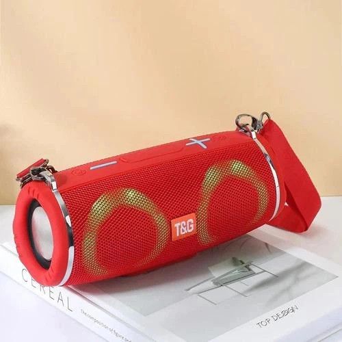 Колонка портативна Bluetooth T&G TG642 red червона