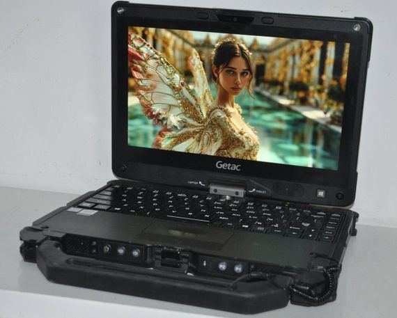 Захищений нетбук-трансформер Getac V110 G4 / 11.6" (1366x768) IPS Touch / Intel Core i7-7500U (2 (4) ядра по 2.7 - 3.5 GHz) / 8 GB DDR4 / 128 GB SSD / Intel HD Graphics 620 / WebCam / Стілус / Windows 11 Pro / Два АКБ б/в + Подарунок Миша та флешка | Зображення 5