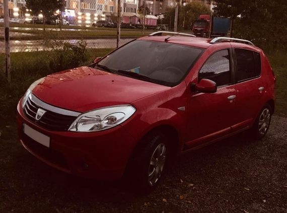 Рейлінги Skyport (сірий мат) для Dacia Sandero 2013-2020 рр | Зображення 8