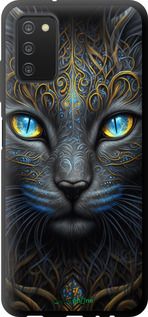 Чохол на Samsung Galaxy A03s A037F Кішка "5548b-2381-2448"