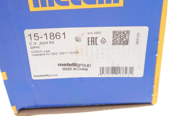 ШРКШ зовнішній Nissan Juke 1.6 10- 29z 22z 56.1mm 79mm 59.2mm  15-1861 | Зображення 7