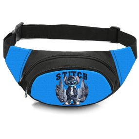 Сумка-бананка дитяча з принтом Стіч поясна сумка для хлопчика (4635)