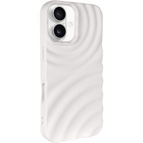 Чохол TPU MonoWave для Apple iPhone 16 (6.1") Light Green white