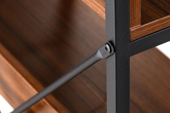 Стеллаж Special4You STROKE 4 SHELF WALNUT | Зображення 7