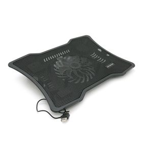 Подставка под ноутбук Pccooler N133, 10-15", 1*140mm, BLUE LED 1300±10% RPM, корпус металл+пластик, 1xUSB 2.0, Black, Box