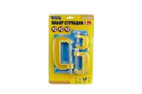 Набор струбцин G-тип Mastertool - 25 x 45 x 70 мм (3 шт.) (07-0300)