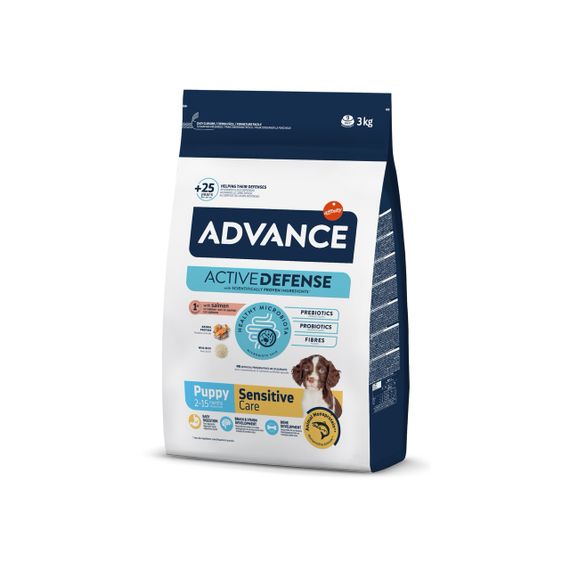 Сухий корм для цуценят з лососем Advance Puppy Sensitive, 3 кг