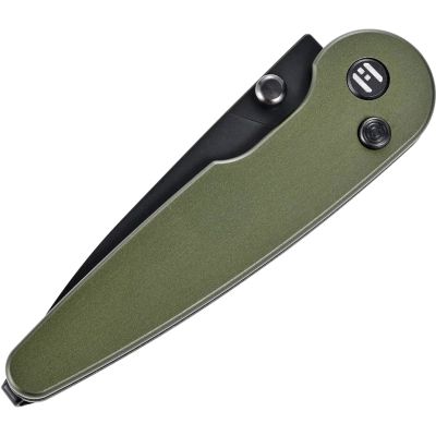 Нож Hightron Birdidi, D2, алюміній, зелений, чорний клинок (HK06GRN) | Зображення 4