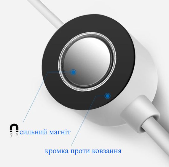 Светильник - лампа HOTFOX H-36D 3W LED с сенсорной кнопкой для швейных машин на магните (220V) (6393) | Зображення 4