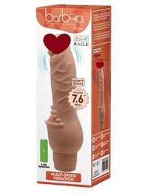 Вибратор реалистик BARBARA CLARK DILDO VIBRATOR, BW-001001R sexstyle