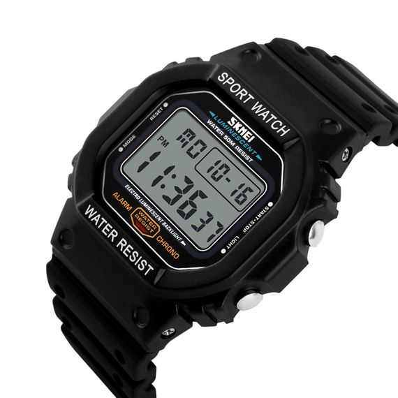 Чоловічий годинник Skmei 1134BKWT Black-White | Зображення 2