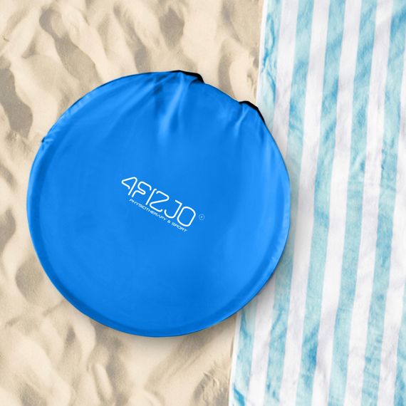 Намет пляжний 4FIZJO Pop-Up 195 x 120 см саморозкладний Blue/Red (P-5905973405164) | Зображення 3