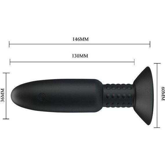 Анальна пробка з пультом керування PRETTY LOVE BEADED Sex Aura | Зображення 9