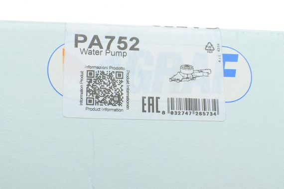 Помпа води Mercedes Benz C-class W202 S202 W203 S203 E-class W210 S210 2.2 2.7CDI 97-09 B B  6 лоп  PA752 | Зображення 9