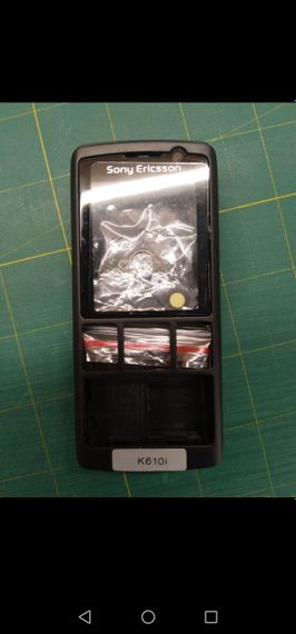 Корпус Sony ericsson k610 black без клавіатури | Зображення 2