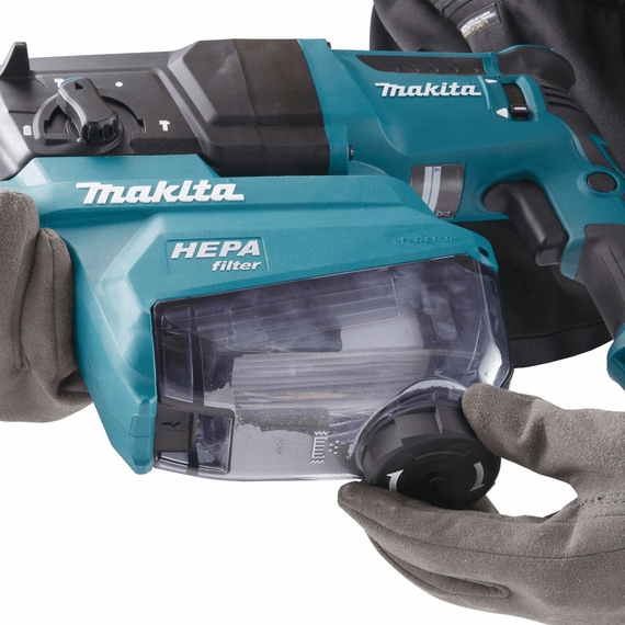 Перфоратор мережевий із системою пиловідведення Makita HR2652 (800 Вт, 2.4 Дж, SDS-PLUS) | Зображення 6
