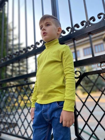 Водолазка дитяча Носи своє 170 Жовтий (p-2963-126314) | Зображення 7