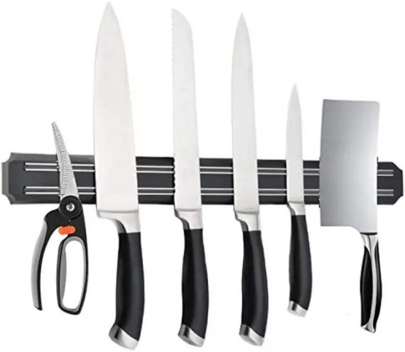 Магнітна рейка для ножів, інструментів 33 см | Зображення 2