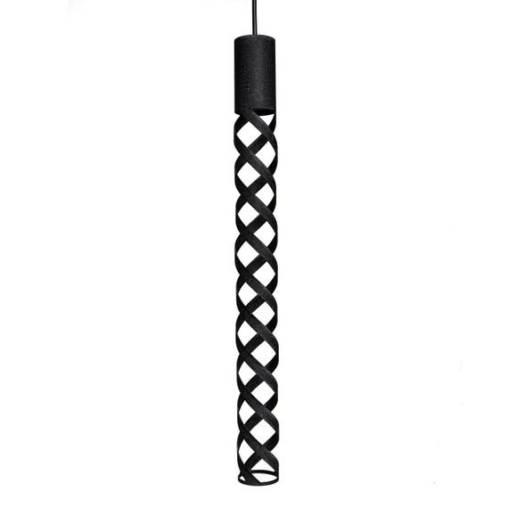 Світильник підвісний (люстра) Helix GU10 P60600 Муар, Чорний, Atmolight