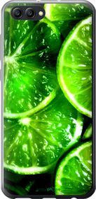 Чохол на Huawei Honor V10 / View 10 Зелені часточки лимона "852u-1579-2448"