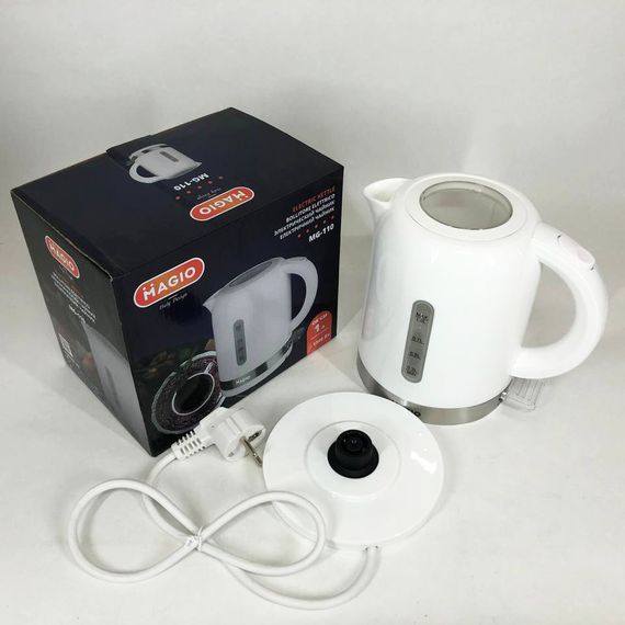 Електрочайник Magio MG-110 1 л 1360 Вт, стильний електричний чайник, гарний електричний чайник | Зображення 8