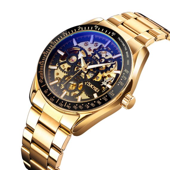 Skmei 9194GDBK Gold-Black | Зображення 1