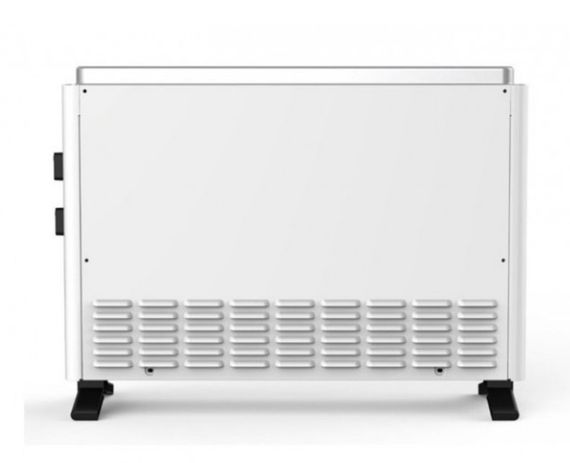 Конвектор електричний Midea NDK20-21A Підлоговий 2,0 кВт, площа обігріву 25 кв.м., білий (000004024) | Зображення 2