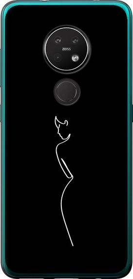 Чехол на Nokia 7.2 Силуэт1 "4590u-1792-17620"