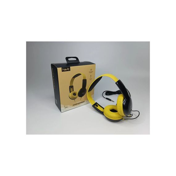 Навушники Havit HV-H211d Yellow/Black (HV-H211d) | Зображення 1