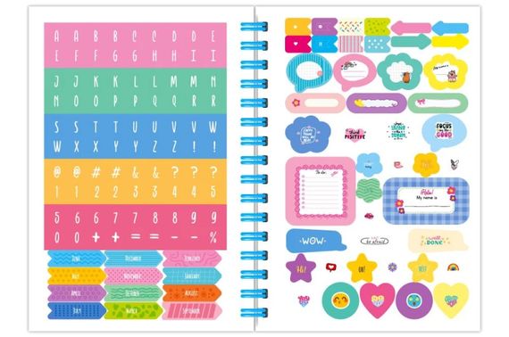 Блокнот для дівчаток LS-01 "Only Girls Planner" В6 Апельсин | Зображення 2