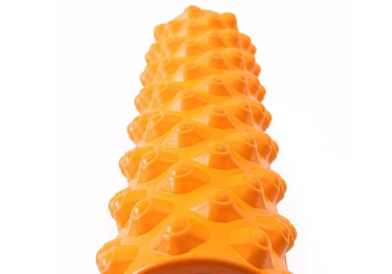 Масажний ролик EasyFit Grid Roller Extreme 45 см помаранчевий (EF-2051-OR) | Зображення 2