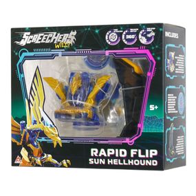 Игровой набор "S5 L0.5 Сан Хелхаунд" Screechers Wild! EU686104B запускатель, машинка-трансформер