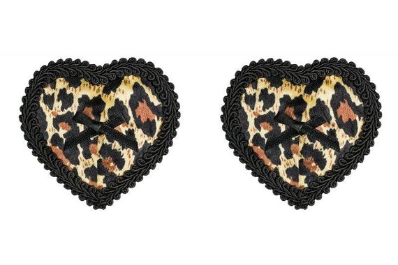 Пестисы леопардовые Obsessive Selvy в форме сердца Sex Aura | Зображення 1