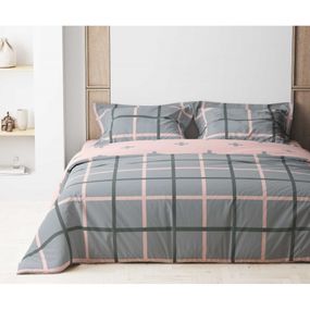 Постельное белье евро ТЕП Happy Sleep Pinсky line 2-03796-24967 200х215 см