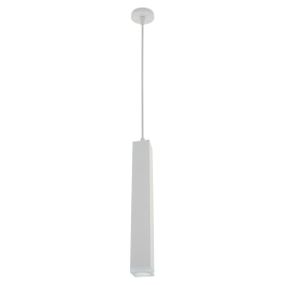 Люстра подвесная тубус LED 10W WW WH (AL-706S/1)