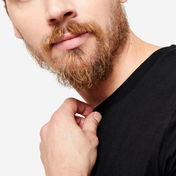 Футболка чоловіча 100 Sportee чорна - L | Зображення 2