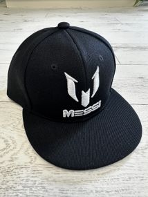 Кепка детская снепбек (Snapback) Месси (Messi) Черный 50-54р (2235)