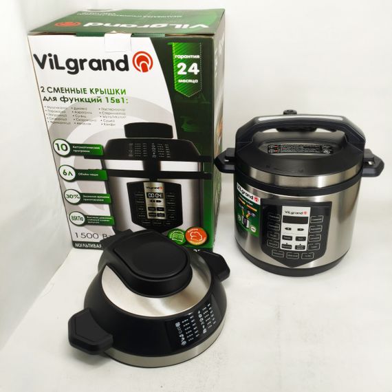 Мультиварка-скороварка VILGRAND VMC1057P QD-47 | Зображення 2