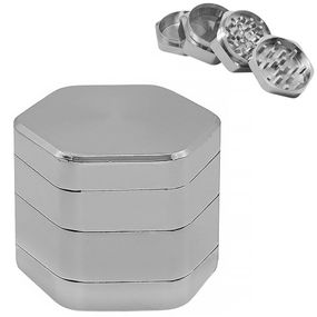 Гриндер Для Измельчения Табака На 4 Части "Grinder Magnets Silver"