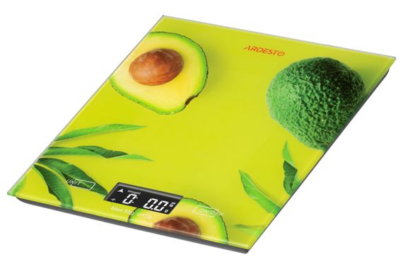 Весы кухонные Ardesto SCK-893AVOCADO макс. вес 5 кг/разноцвет (SCK-893AVOCADO) | Зображення 2