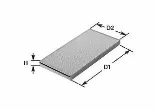 Фільтр салону Berlingo/Partner 03-08/Xsara 97-05, CLEAN FILTERS (NC2135) | Зображення 1
