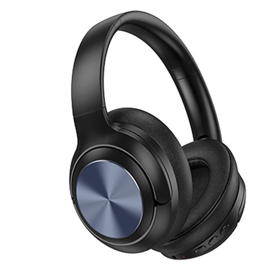 Накладные беспроводные наушники Hoco W54 Young ANC Black | Зображення 2