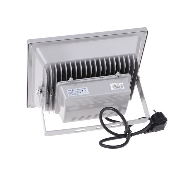 Прожектор уличный LED влагозащищенный IP65 HL-08/50W CW COB серый | Зображення 1