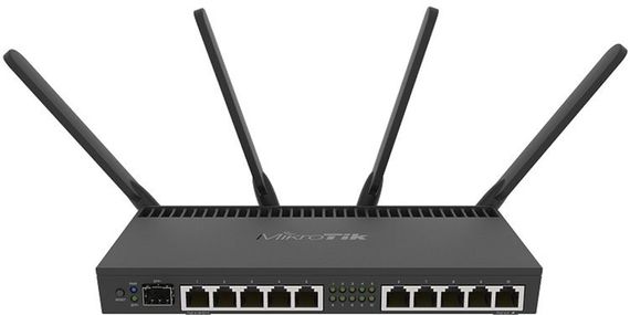 Маршрутизатор MikroTik RouterBOARD RB4011iGS+5HacQ2HnD-IN (RB4011iGS+5HacQ2HnD-IN)