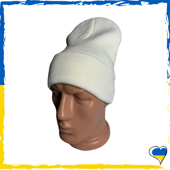 Шапка молочна. Унісекс. Шапка звичайна однотонна. Різні кольори. Чоловіча, жіноча, дитяча