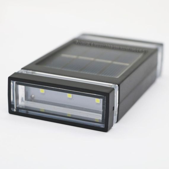 Уличный фонарь на солнечной батарее, до 10 часов / Настенный LED светильник с двухсторонним светом | Зображення 8