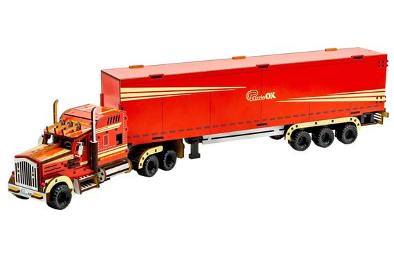 Конструктор Puz-00952 "Wood  Truck", дерев'яний PuzzleOk | Зображення 8
