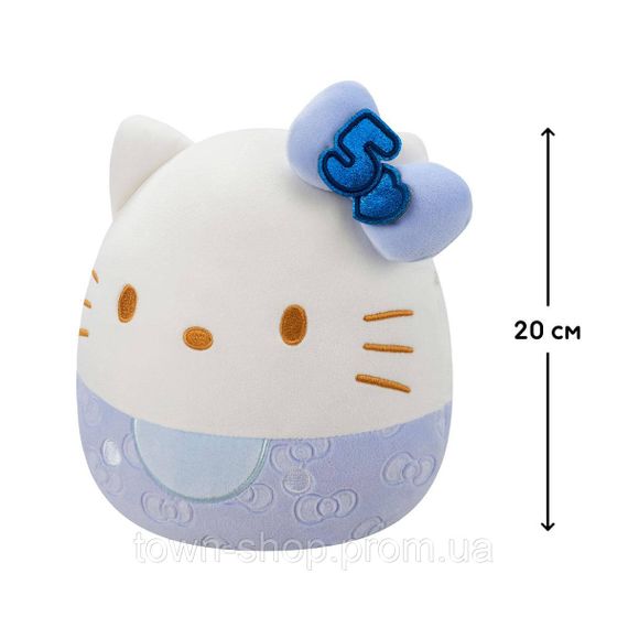 Мягкая игрушка Squishmallows – Хеллоу Китти в синем (20 cm) | Зображення 1
