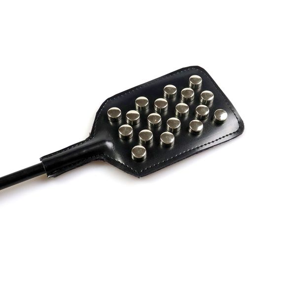 Стек з металевими гвинтами Art of Sex - Biotrix, екокожа, колір чорний | Зображення 3