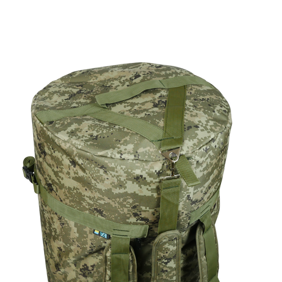 Тактическая сумка-баул 140 л пиксель | Зображення 6